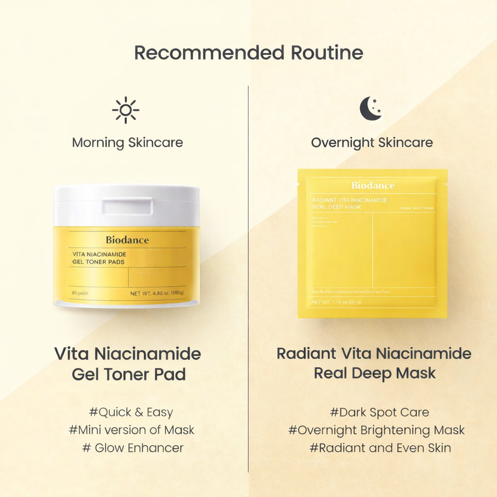 Vita Niacinamide Gel Toner Pads
