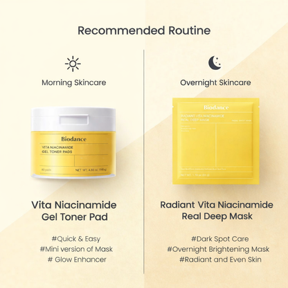 Vita Niacinamide Gel Toner Pads
