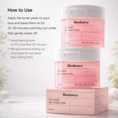 Collagen Gel Toner Pads 60Pads