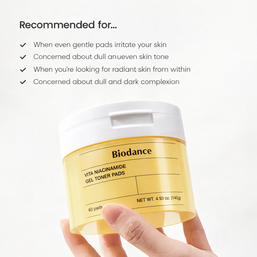 Vita Niacinamide Gel Toner Pads