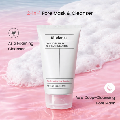 Collagen Mask To Foam Cleanser 150ml