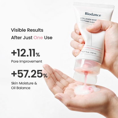 Collagen Mask To Foam Cleanser 150ml